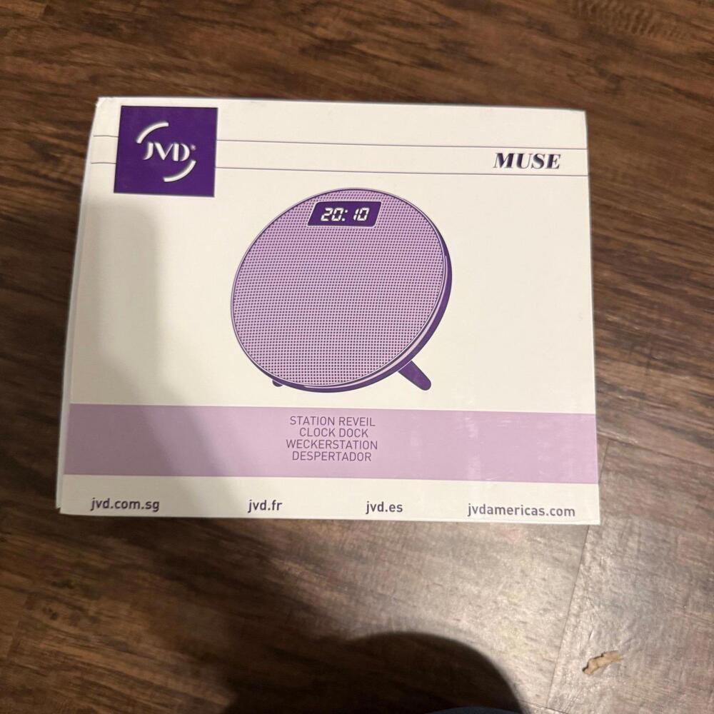 JVD Muse Bluetooh Clock Muse Alarm Clock
